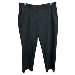 Izod PFX Mens Black Performance Pants Sz 36 X 30